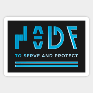 CBPD - Serve and Protect Sticker